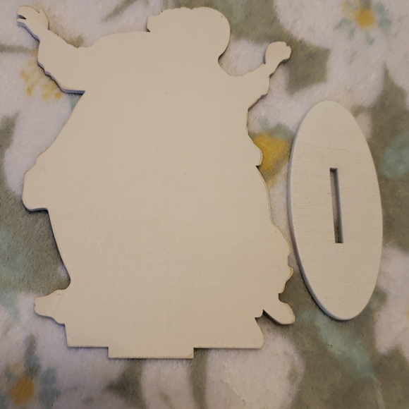 Set of 2 items/ 1 of Assisi & 1 of Jesus / Wood - Picture 5 of 8